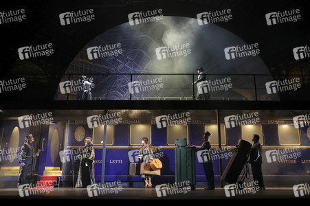 Fotoprobe 'Mord im Orientexpress' in Berlin