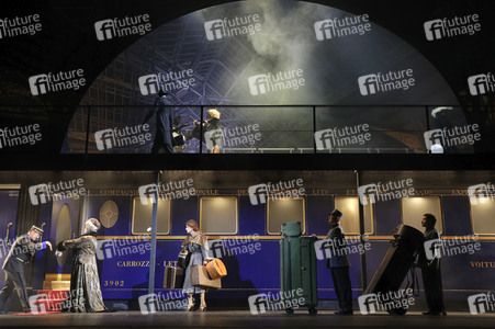 Fotoprobe 'Mord im Orientexpress' in Berlin