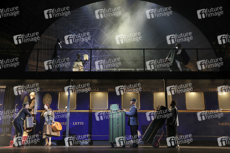 Fotoprobe 'Mord im Orientexpress' in Berlin