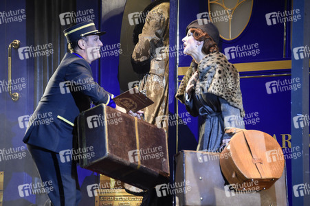 Fotoprobe 'Mord im Orientexpress' in Berlin