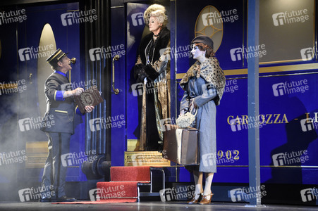 Fotoprobe 'Mord im Orientexpress' in Berlin