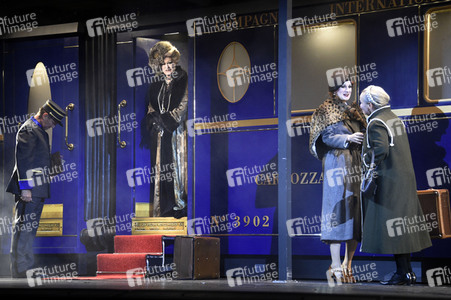 Fotoprobe 'Mord im Orientexpress' in Berlin