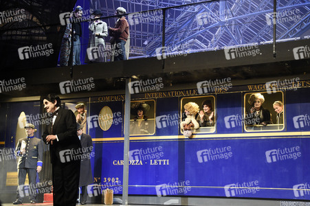 Fotoprobe 'Mord im Orientexpress' in Berlin