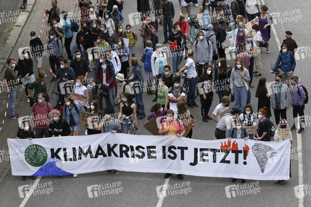 Fridays for Future Demonstration in Hamburg