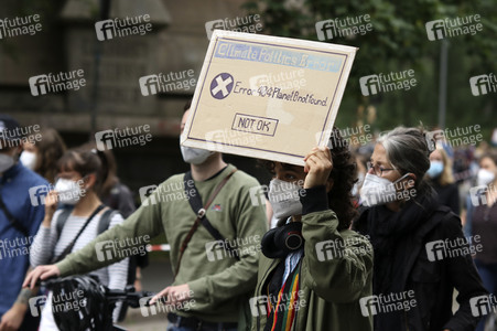 Fridays for Future Demonstration in Hamburg