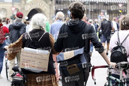 Fridays for Future Demonstration in Hamburg