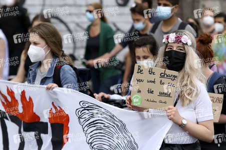 Fridays for Future Demonstration in Hamburg