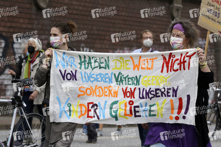 Fridays for Future Demonstration in Hamburg