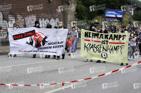 Fridays for Future Demonstration in Hamburg