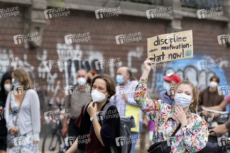 Fridays for Future Demonstration in Hamburg