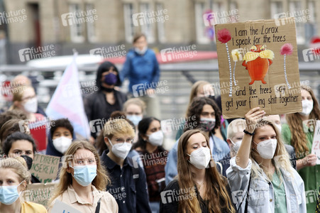 Fridays for Future Demonstration in Hamburg