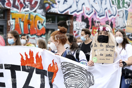Fridays for Future Demonstration in Hamburg