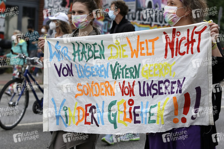Fridays for Future Demonstration in Hamburg