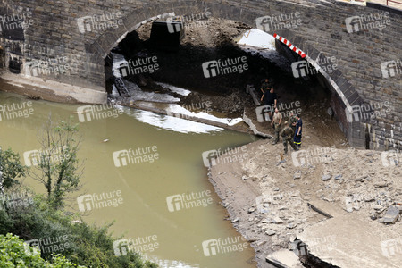 Flutschäden in der Eifel