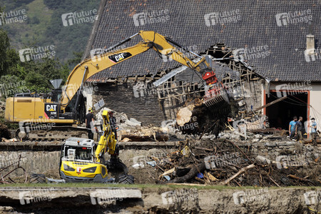 Flutschäden in der Eifel