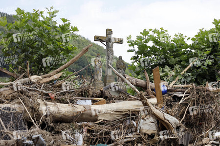 Flutschäden in der Eifel