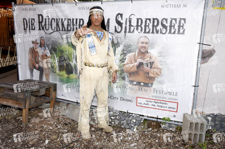 Generalprobe von 'Die Rückkehr zum Silbersee' in Dasing
