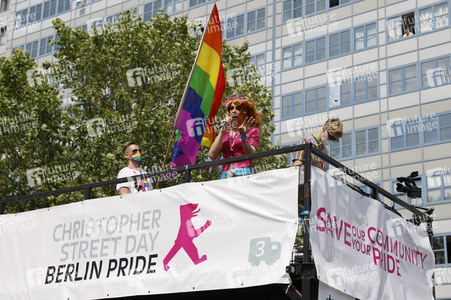 Christopher Street Day Parade 2021 in Berlin