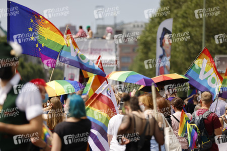 Christopher Street Day Parade 2021 in Berlin