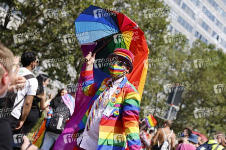 Christopher Street Day Parade 2021 in Berlin