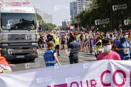 Christopher Street Day Parade 2021 in Berlin