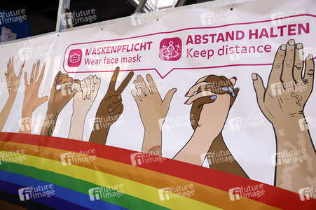 Christopher Street Day Parade 2021 in Berlin