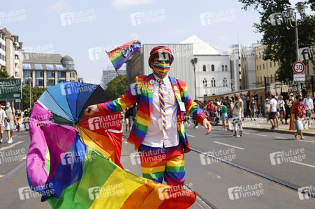 Christopher Street Day Parade 2021 in Berlin