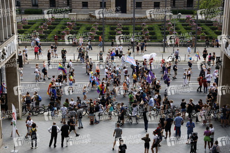 Christopher Street Day Parade 2021 in Berlin