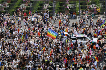 Christopher Street Day Parade 2021 in Berlin