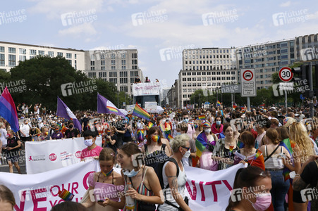 Christopher Street Day Parade 2021 in Berlin
