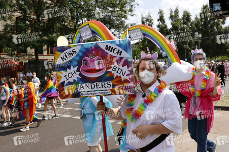 Christopher Street Day Parade 2021 in Berlin