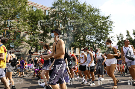 Christopher Street Day Parade 2021 in Berlin