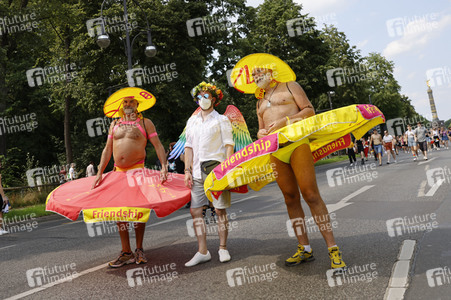 Christopher Street Day Parade 2021 in Berlin