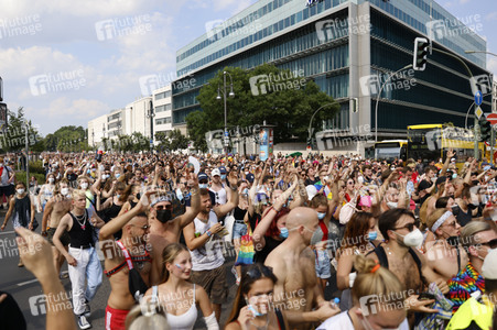 Christopher Street Day Parade 2021 in Berlin