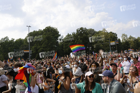 Christopher Street Day Parade 2021 in Berlin