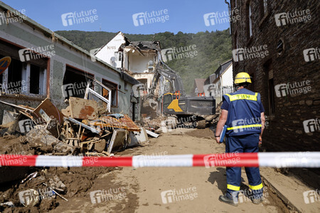 Flutschäden in der Eifel