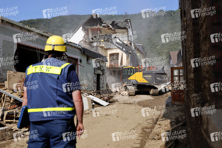 Flutschäden in der Eifel