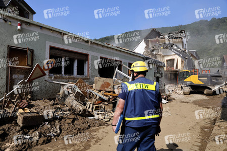 Flutschäden in der Eifel