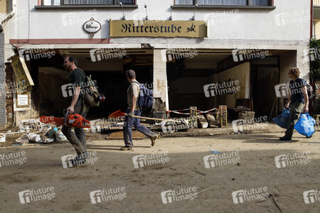 Flutschäden in der Eifel
