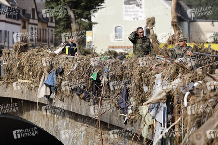 Flutschäden in der Eifel