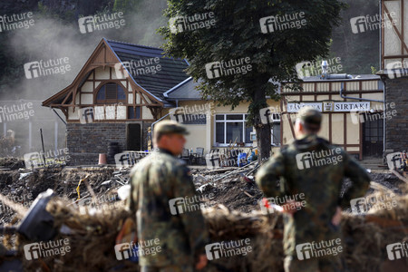Flutschäden in der Eifel