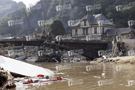 Flutschäden in der Eifel