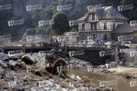 Flutschäden in der Eifel