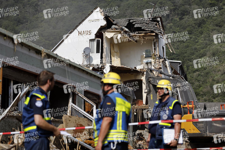 Flutschäden in der Eifel