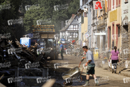 Flutschäden in der Eifel