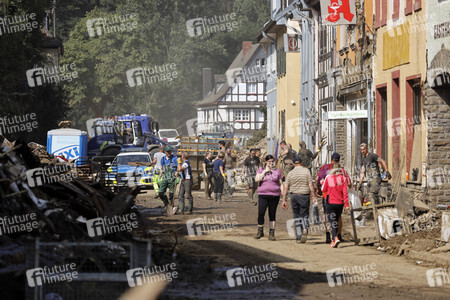 Flutschäden in der Eifel