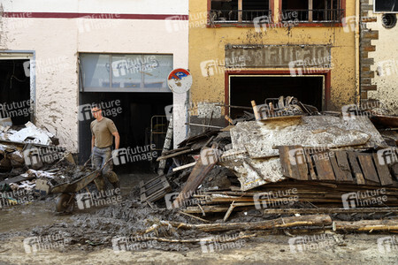 Flutschäden in der Eifel