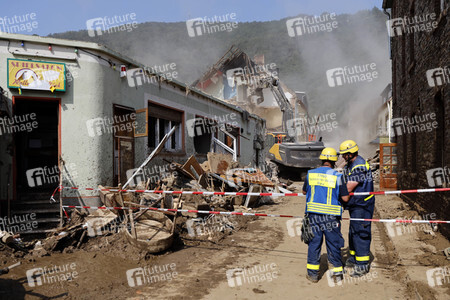 Flutschäden in der Eifel