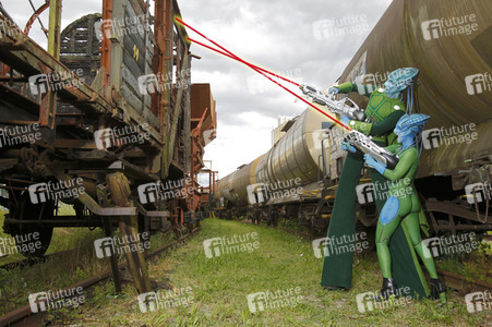 GEEK ART Collection No. 4 - Bodypainting and Transformaking