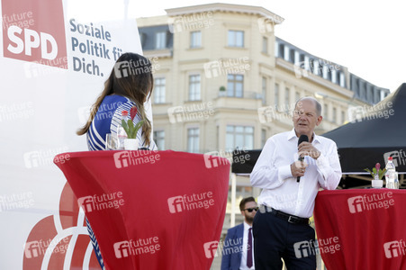 Öffentliches Bürgergespräch mit Olaf Scholz in Potsdam